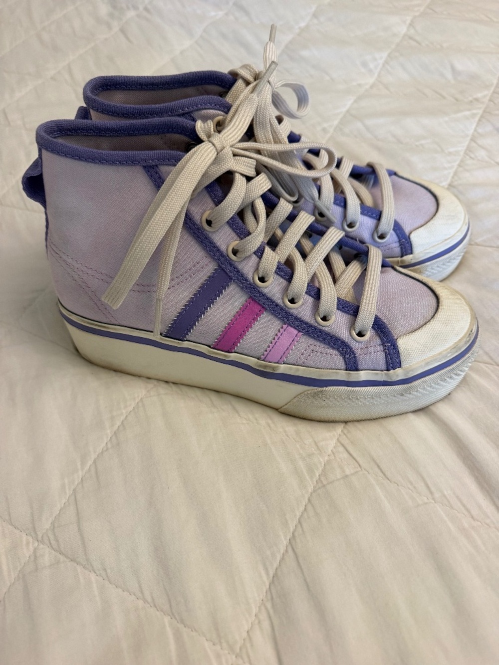 Adidas Nizza platform high-tops women’s 5.5 (or youth size 4)